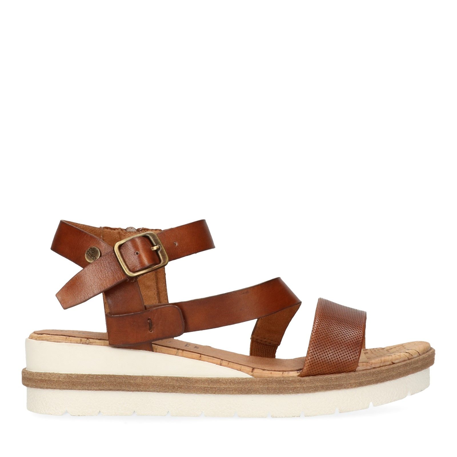 manfield sandalen cognac